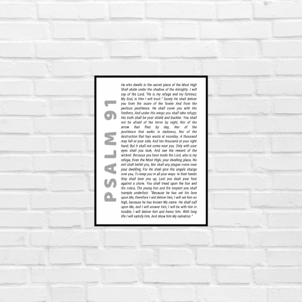 Christian Posters | Psalm 91