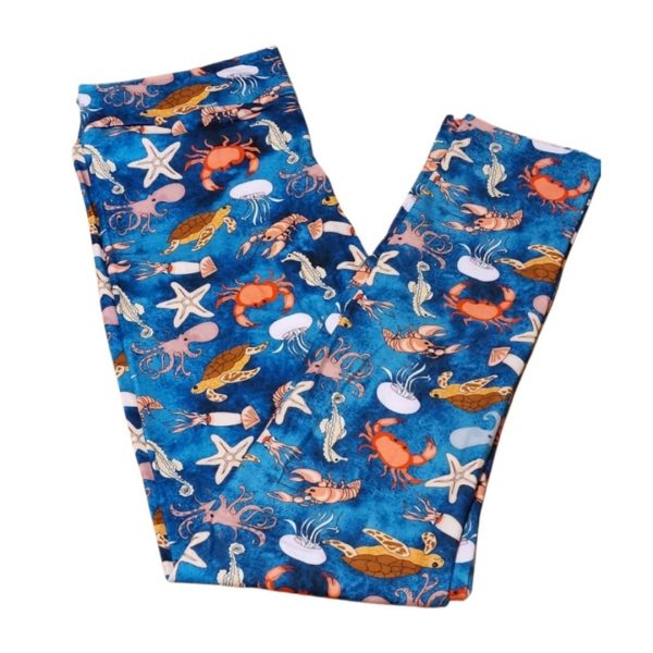 Under the Sea Brushed Polyester Leggings